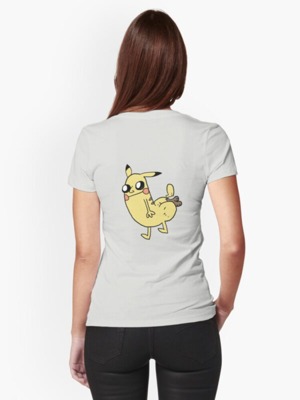 Pikabutt Fitted T-Shirt - Image 39