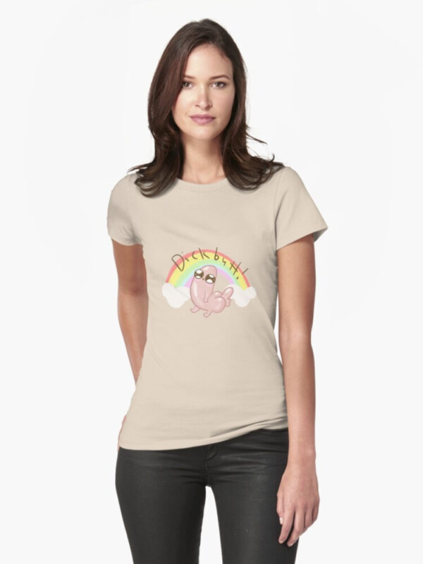Dickbutt Fitted T-Shirt - Image 40
