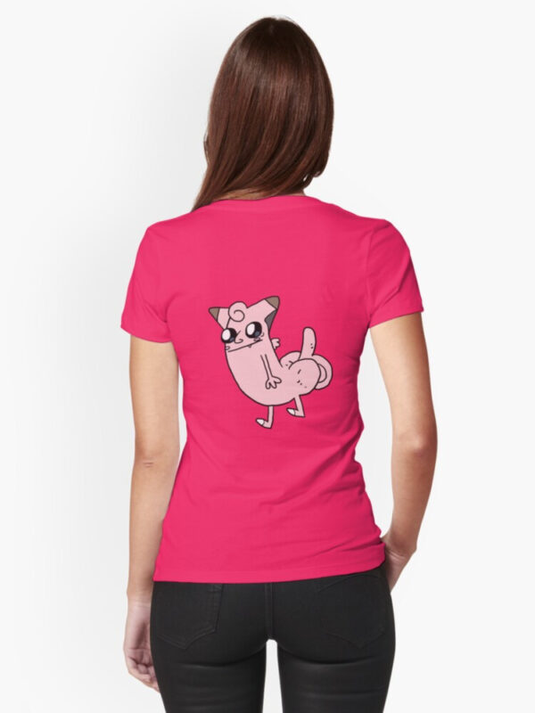 Buttfairy Fitted T-Shirt - Image 36