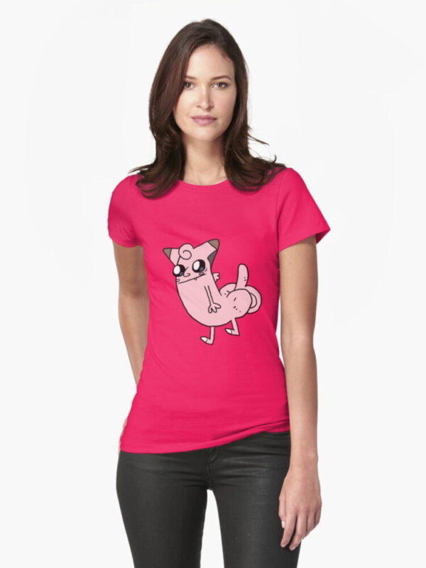 Buttfairy Fitted T-Shirt - Image 34