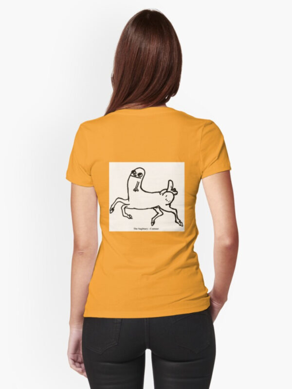 Dickbutt Centaur Fitted T-Shirt - Image 45