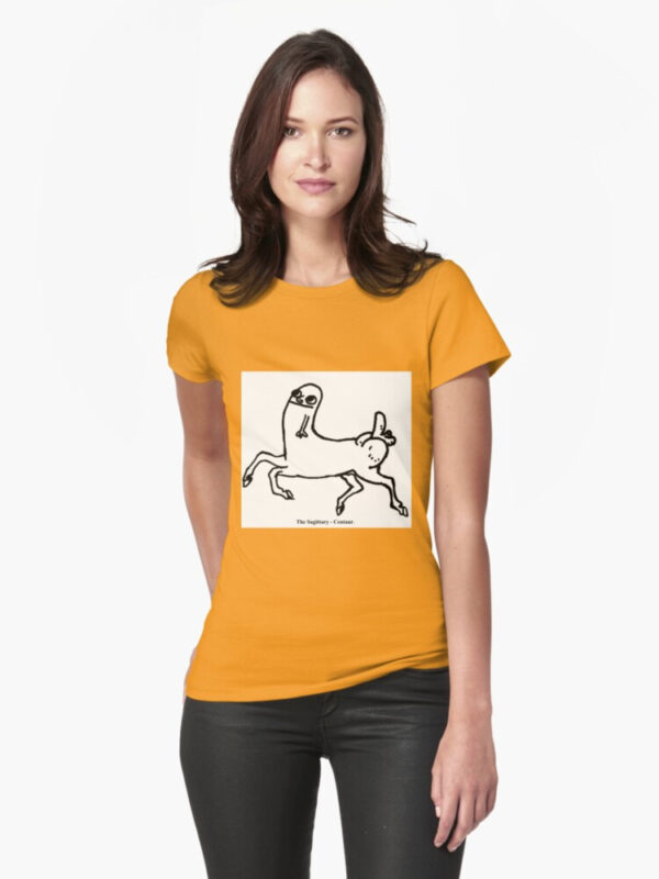 Dickbutt Centaur Fitted T-Shirt - Image 43