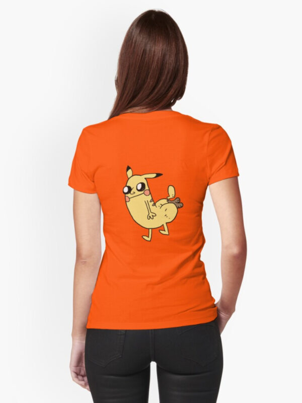 Pikabutt Fitted T-Shirt - Image 51