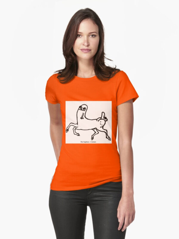 Dickbutt Centaur Fitted T-Shirt - Image 49