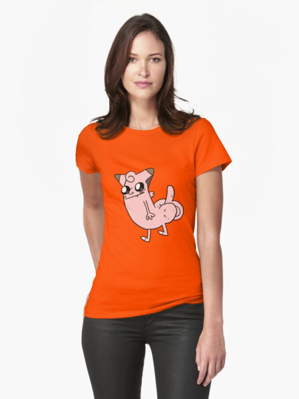 Buttfairy Fitted T-Shirt - Image 49