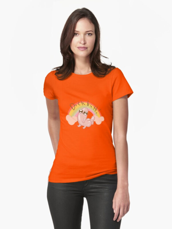 Dickbutt Fitted T-Shirt - Image 49