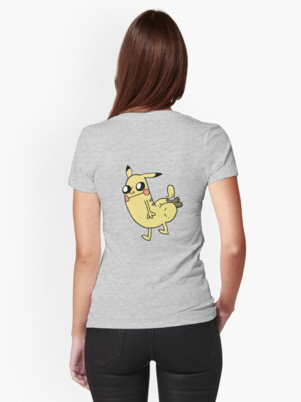 Pikabutt Fitted T-Shirt - Image 9
