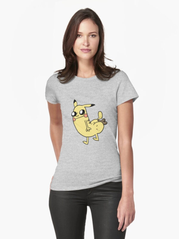 Pikabutt Fitted T-Shirt - Image 7