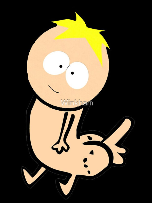 Butters Dickbutt Oversized T-Shirt - Image 2