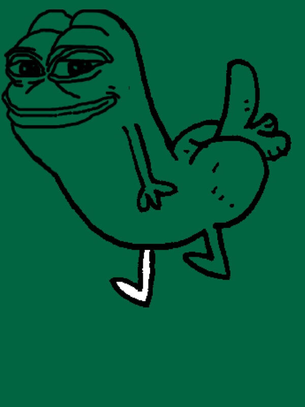 Pepe Dickbutt Essential T-Shirt - Image 47