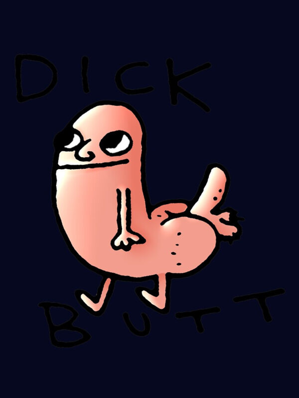 Dick butt Essential T-Shirt - Image 14