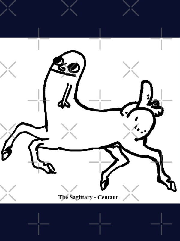 Dickbutt Centaur Oversized T-Shirt - Image 8
