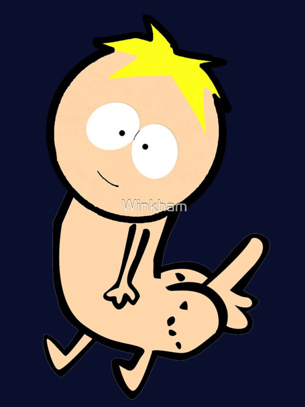 Butters Dickbutt Oversized T-Shirt - Image 8