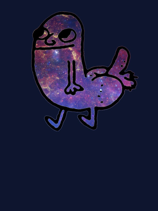 galaxy dickbutt Classic T-Shirt - Image 11