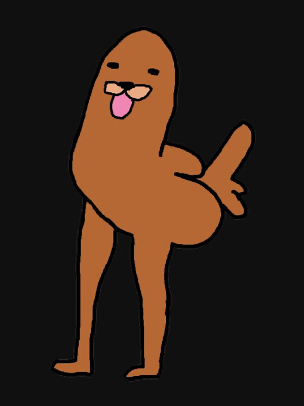 Gondola Dickbutt Active T-Shirt - Image 2