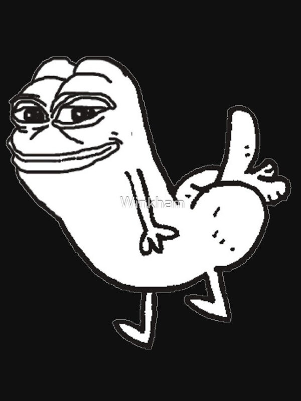 Pepe Dickbutt Classic T-Shirt - Image 2