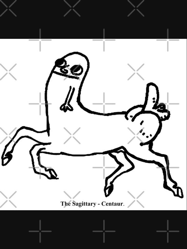 Dickbutt Centaur Pullover Hoodie - Image 2