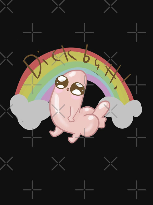 Dickbutt Fitted T-Shirt - Image 2