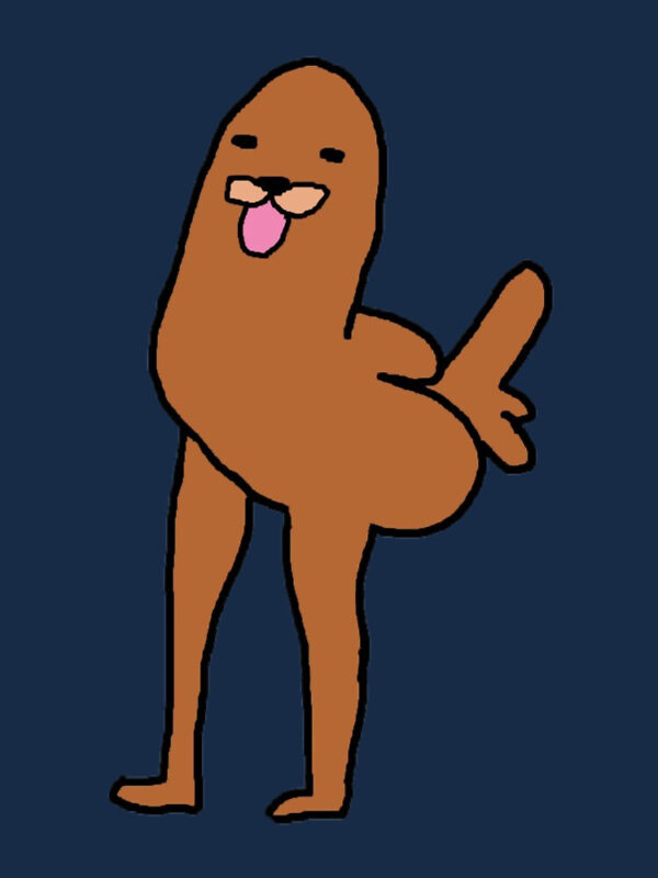 Gondola Dickbutt Active T-Shirt - Image 5
