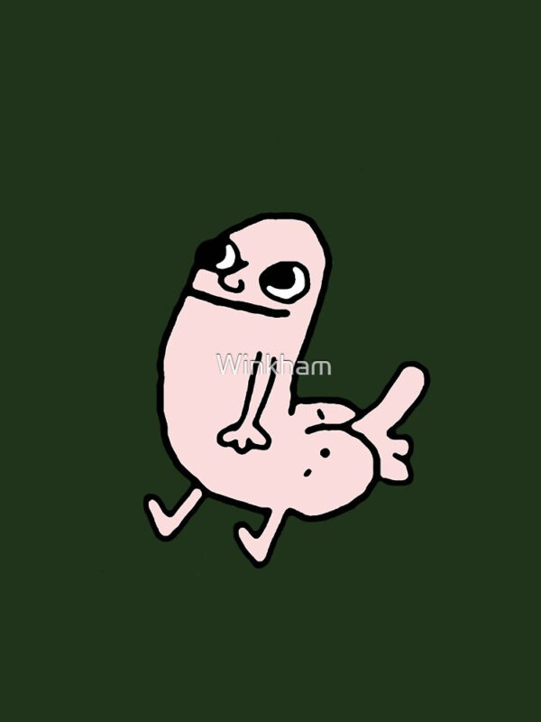 Pink DickButt Meme Pullover Hoodie - Image 20