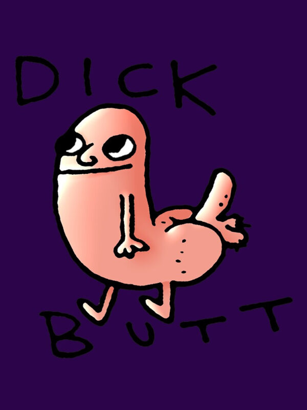 Dick butt Essential T-Shirt - Image 32
