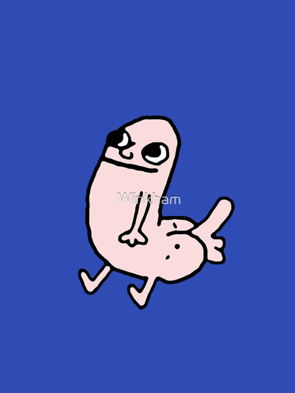 Pink DickButt Meme Classic T-Shirt - Image 14