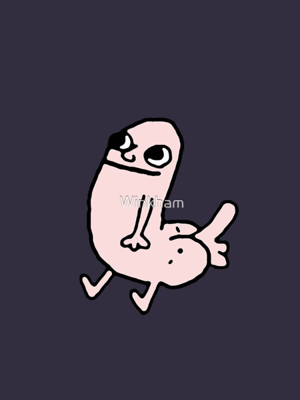 Pink DickButt Meme Tank Top - Image 8