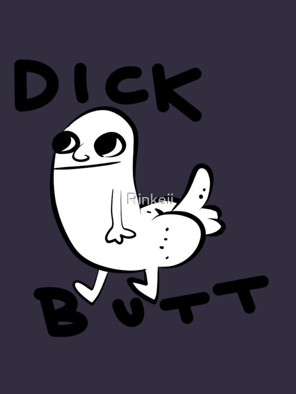 Dickbutt V-Neck T-Shirt - Image 14