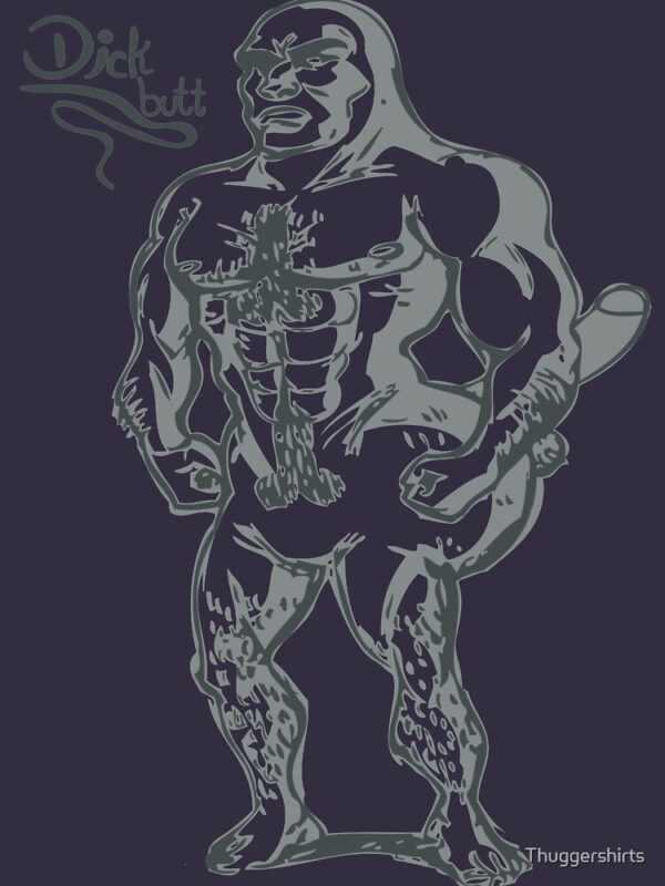 Dickbutt V-Neck T-Shirt - Image 14