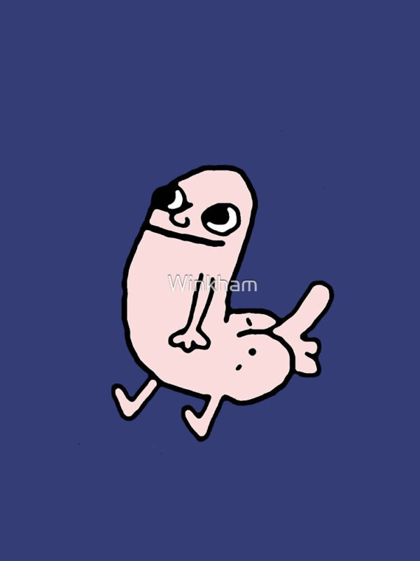 Pink DickButt Meme Tank Top - Image 14