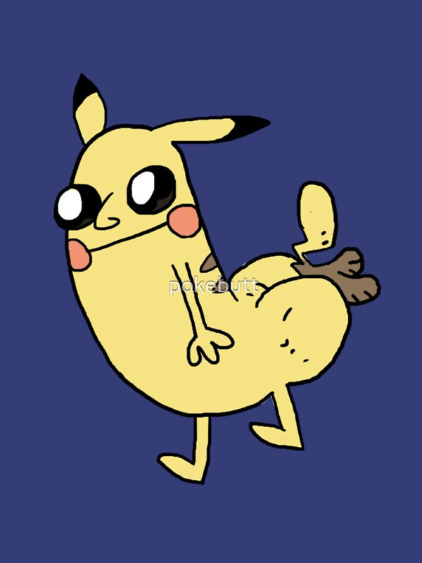 Pikabutt Fitted T-Shirt - Image 17