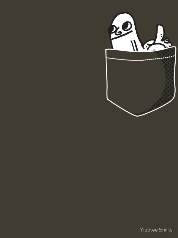 Pocket DickButt Essential T-Shirt - Image 42