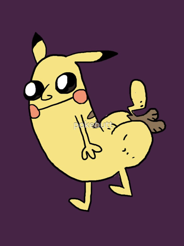 Pikabutt Fitted T-Shirt - Image 20
