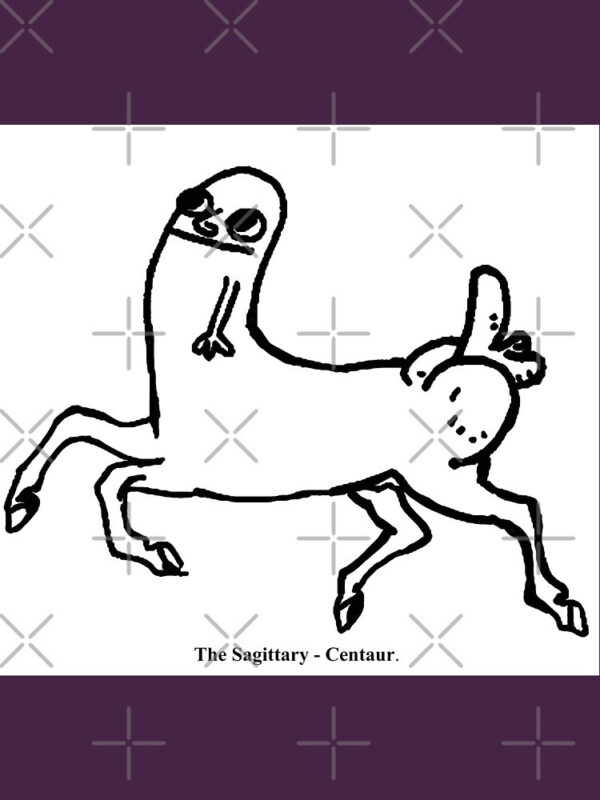 Dickbutt Centaur Fitted T-Shirt - Image 20