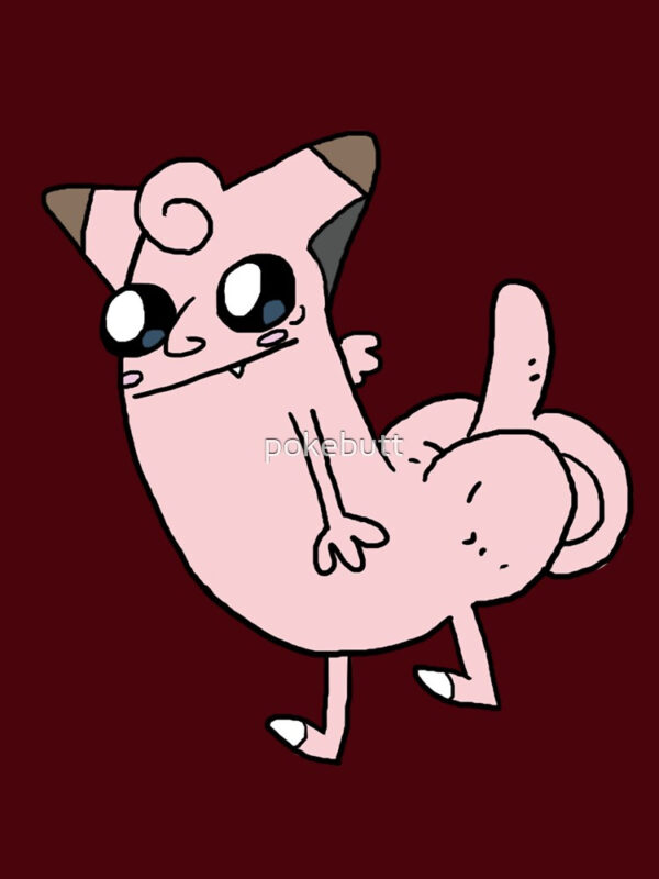 Buttfairy Essential T-Shirt - Image 38