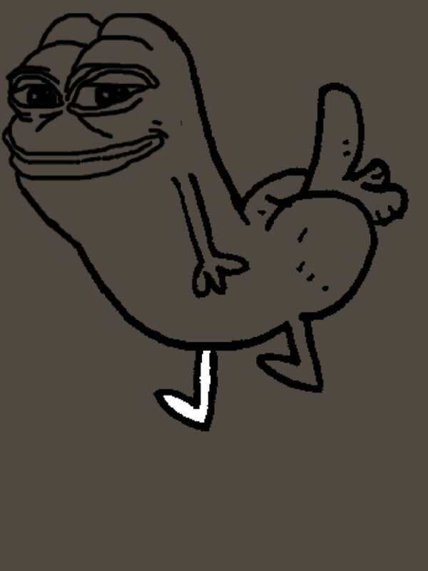 Pepe Dickbutt Essential T-Shirt - Image 44
