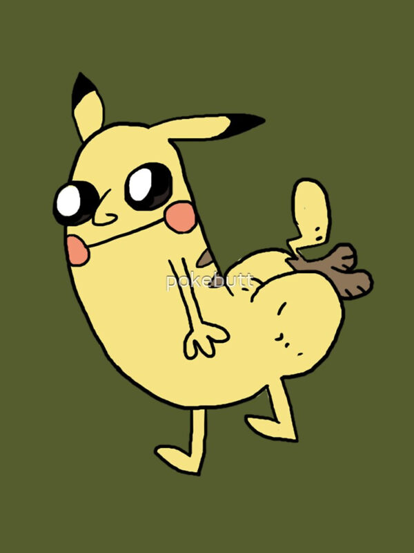 Pikabutt Fitted T-Shirt - Image 32
