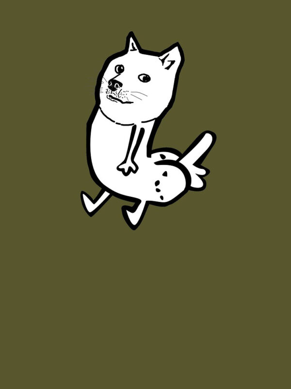 Doge Dickbutt Oversized T-Shirt - Image 20