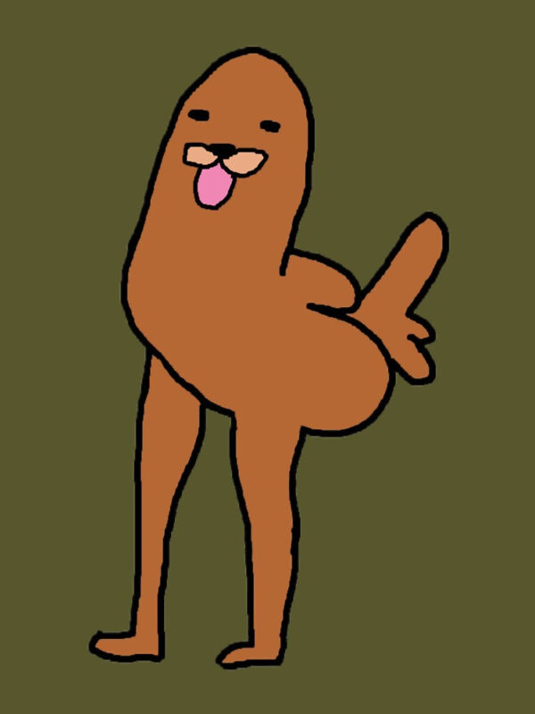 Gondola Dickbutt Oversized T-Shirt - Image 20