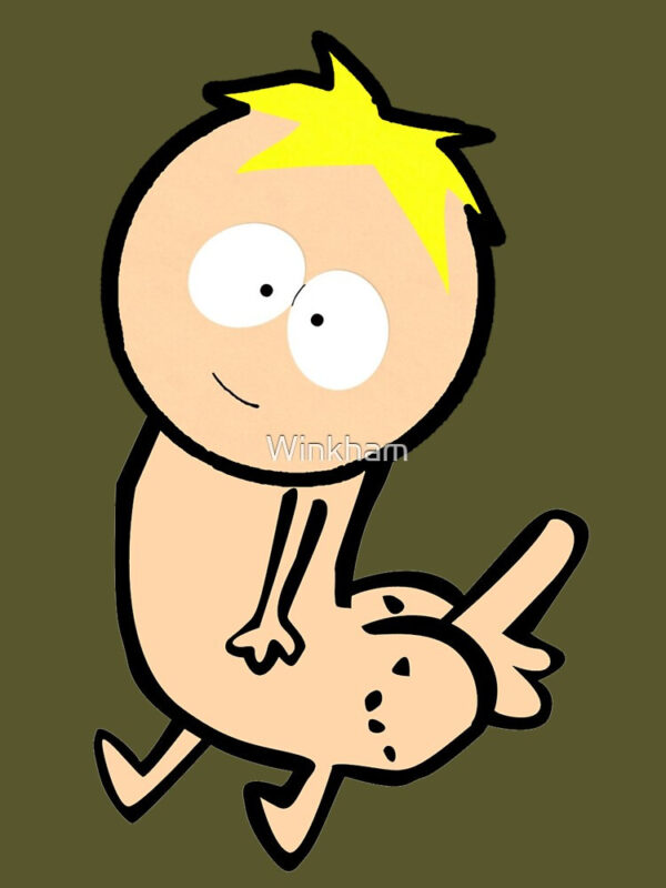 Butters Dickbutt Oversized T-Shirt - Image 20