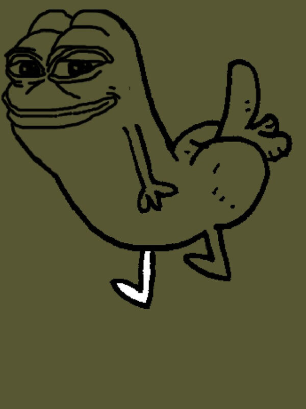 Pepe Dickbutt Essential T-Shirt - Image 50