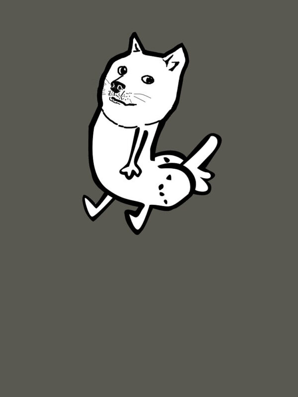 Doge Dickbutt Oversized T-Shirt - Image 11