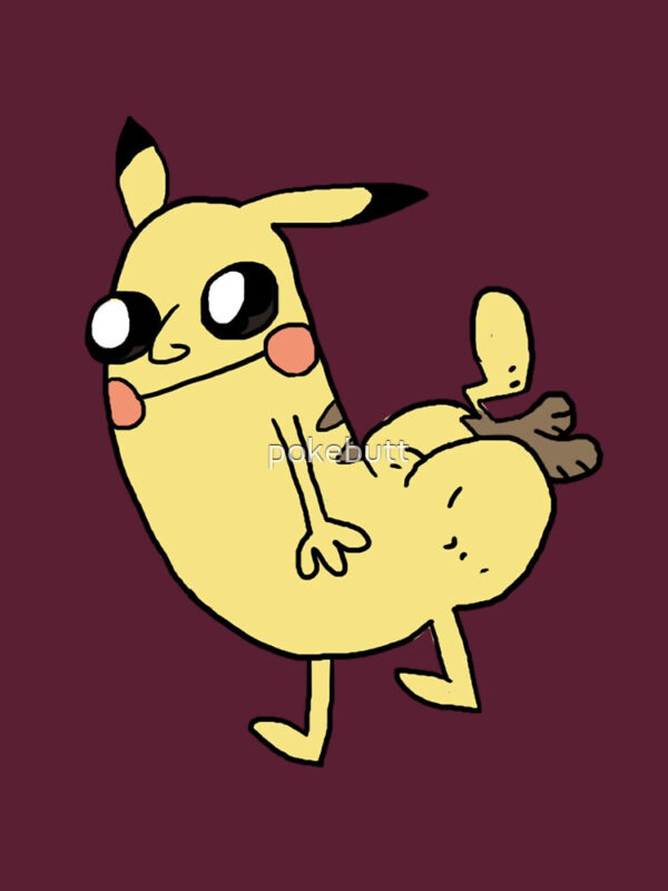 Pikabutt Fitted T-Shirt - Image 23