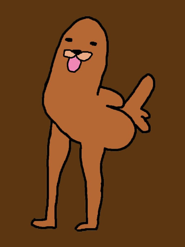 Gondola Dickbutt Oversized T-Shirt - Image 23