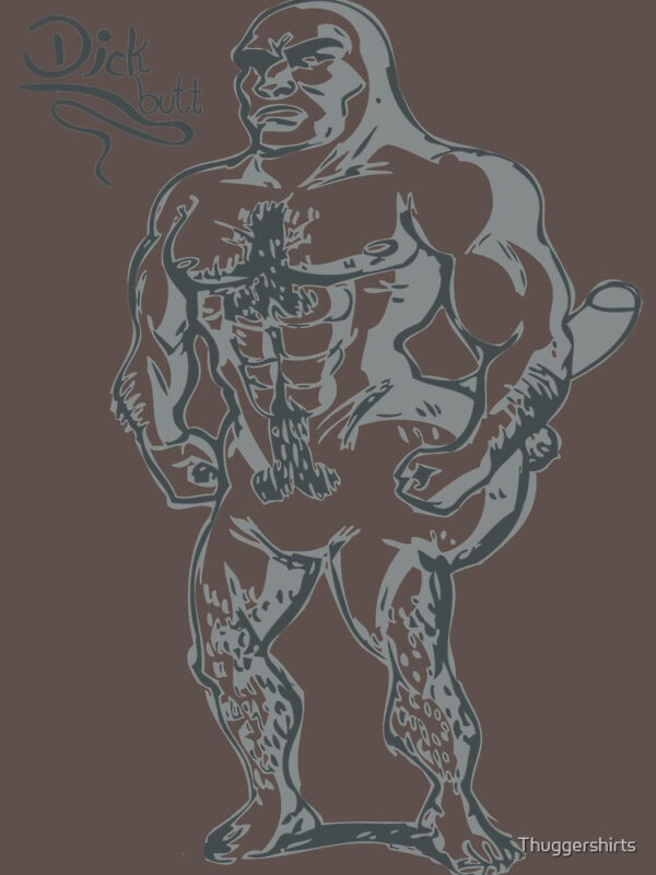 Dickbutt V-Neck T-Shirt - Image 20