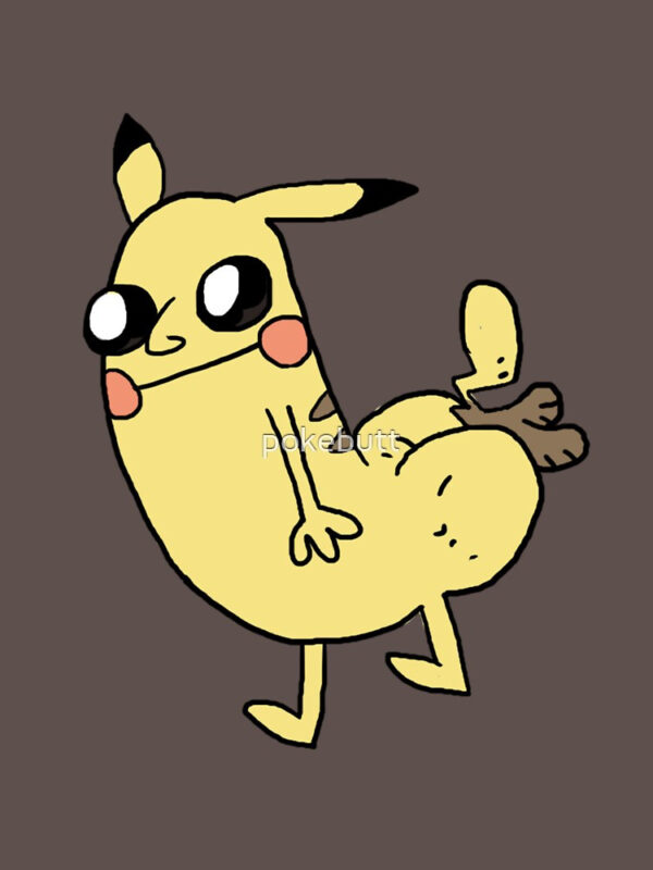 Pikabutt Fitted T-Shirt - Image 26