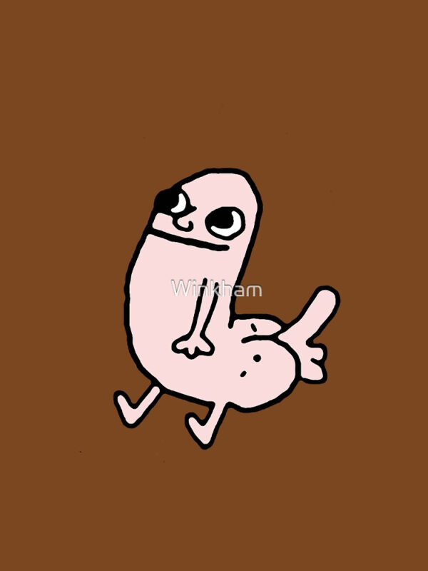Pink DickButt Meme Pullover Sweatshirt - Image 14