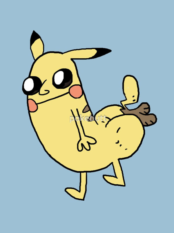 Pikabutt Fitted T-Shirt - Image 14