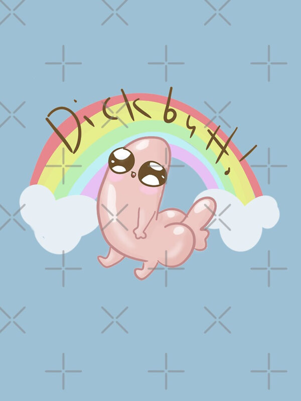 Dickbutt Fitted T-Shirt - Image 14