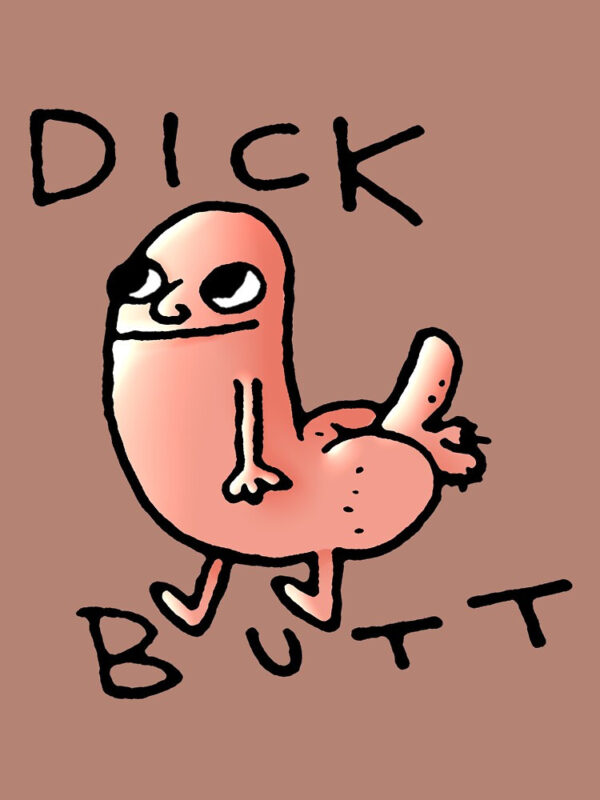 Dick butt Boxy T-Shirt - Image 20
